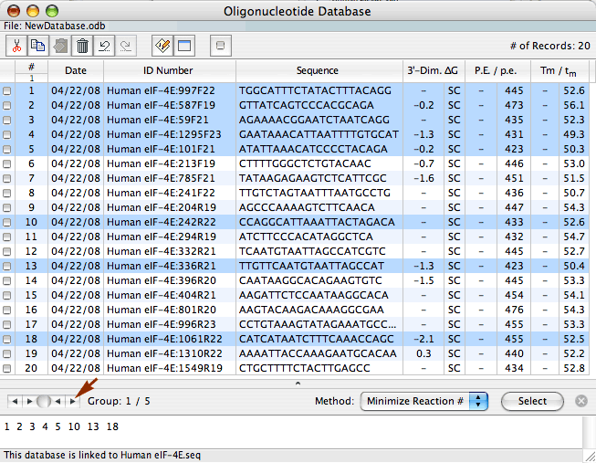 multiplexing results