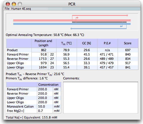 PCR window