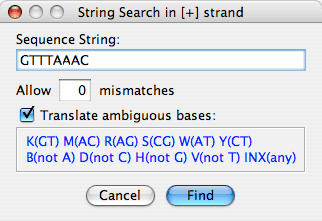 string search