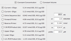 DNA calculator