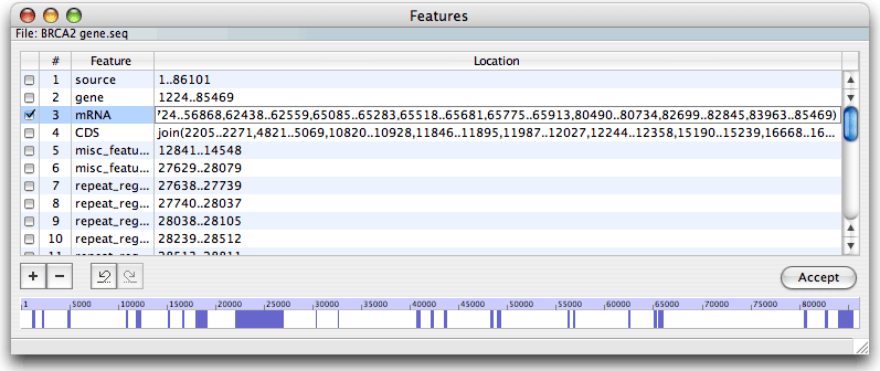 gene features editor